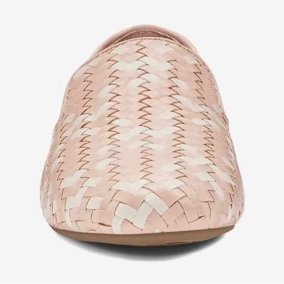 Birdies Starling Woven Flats in Pale Blush Pink and Cream Basket Weave Size 9.5 - Picture 4 of 16